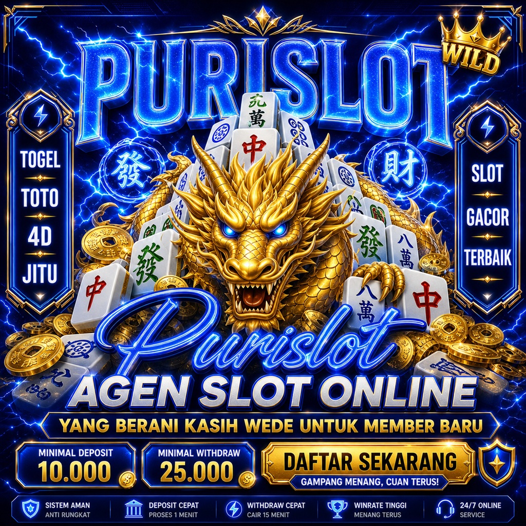 Banner PURISLOT Slot Mahjong Gacor Maxwin