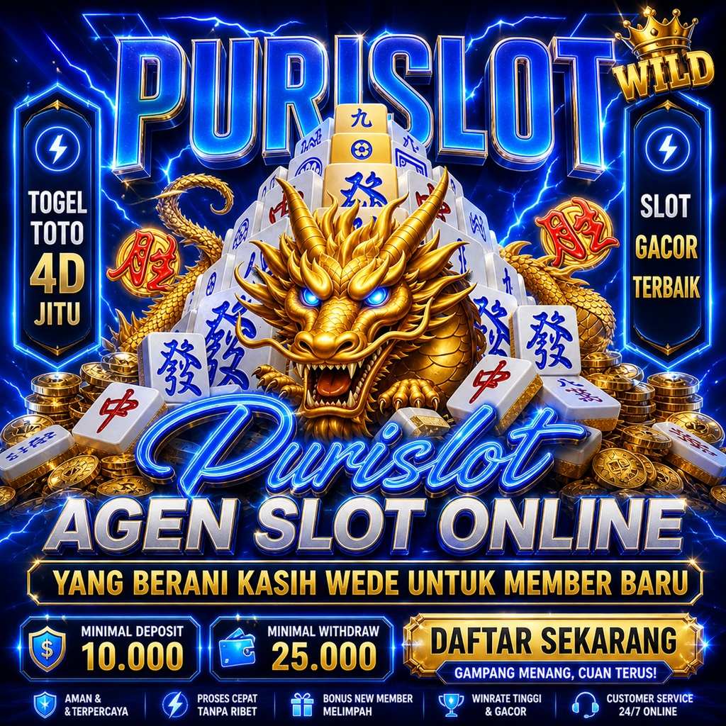 Banner Jackpot PURISLOT Mahjong Ways